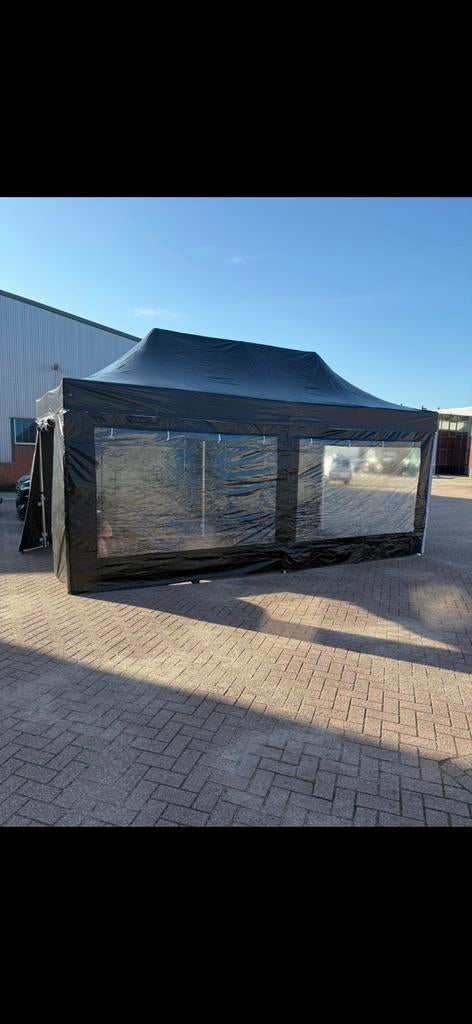 Partytent (easy up) te huur, Ophalen, Zo goed als nieuw, 5 tot 8 meter