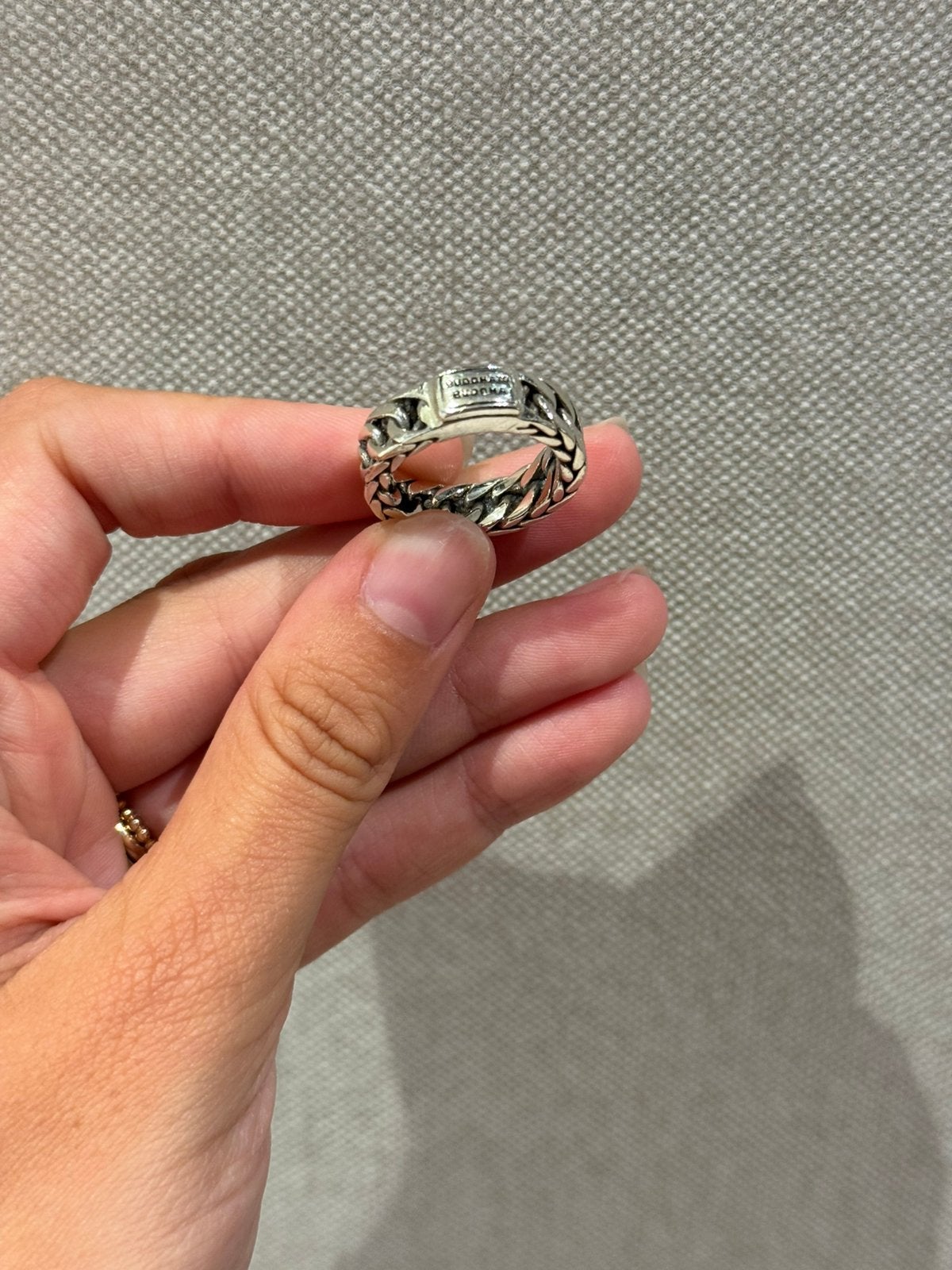 Buddha to Buddha Ring Esther Small - maat 18, 18 tot 19, Verzenden, Zo goed als nieuw, Dame of Heer