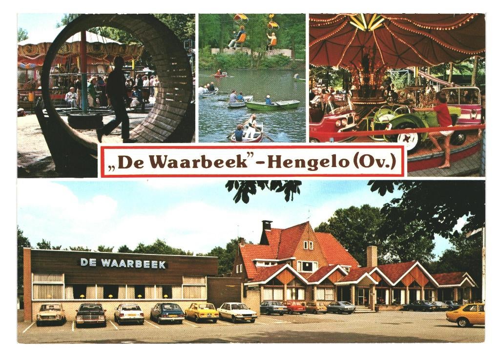 802162 Hengelo 283 De Waarbeek Nette oude kaart Onbeschreven, Ophalen of Verzenden, 1980 tot heden, Ongelopen, Overijssel