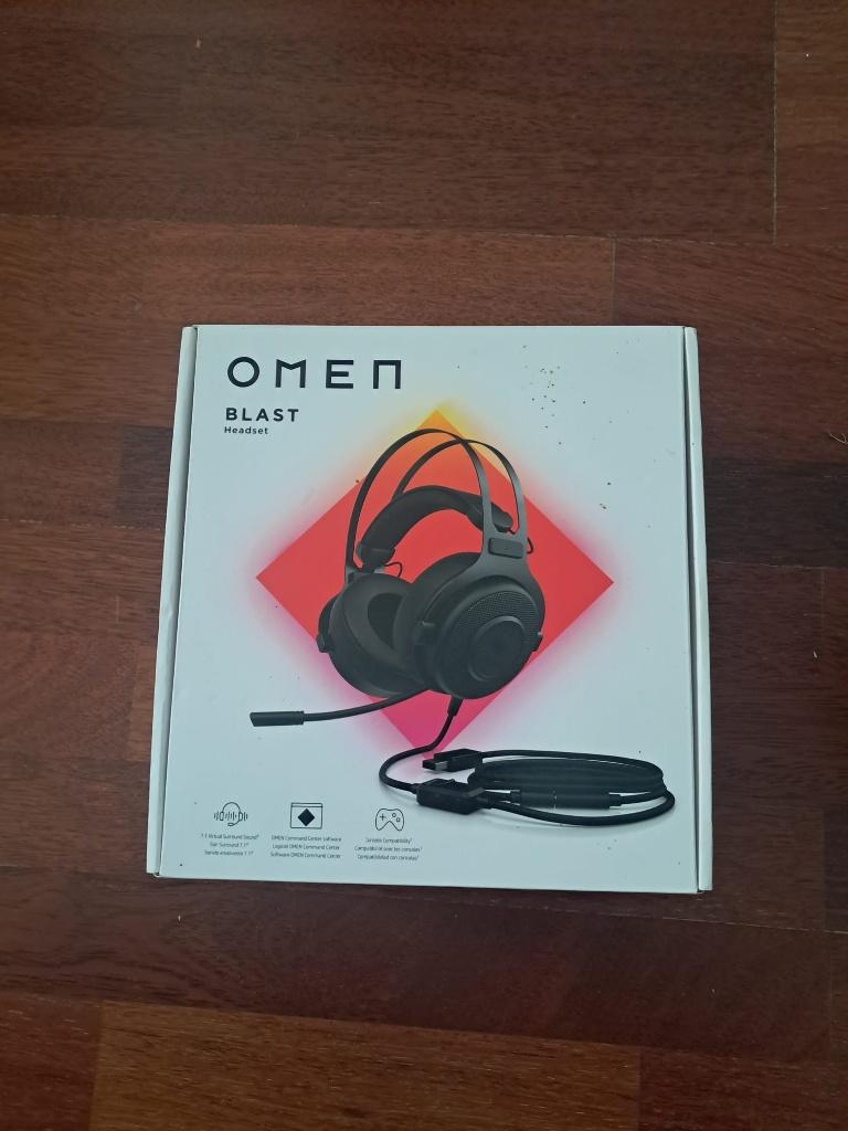 HP OMEN Blast, Overige merken, Ophalen of Verzenden, Zo goed als nieuw, Headset