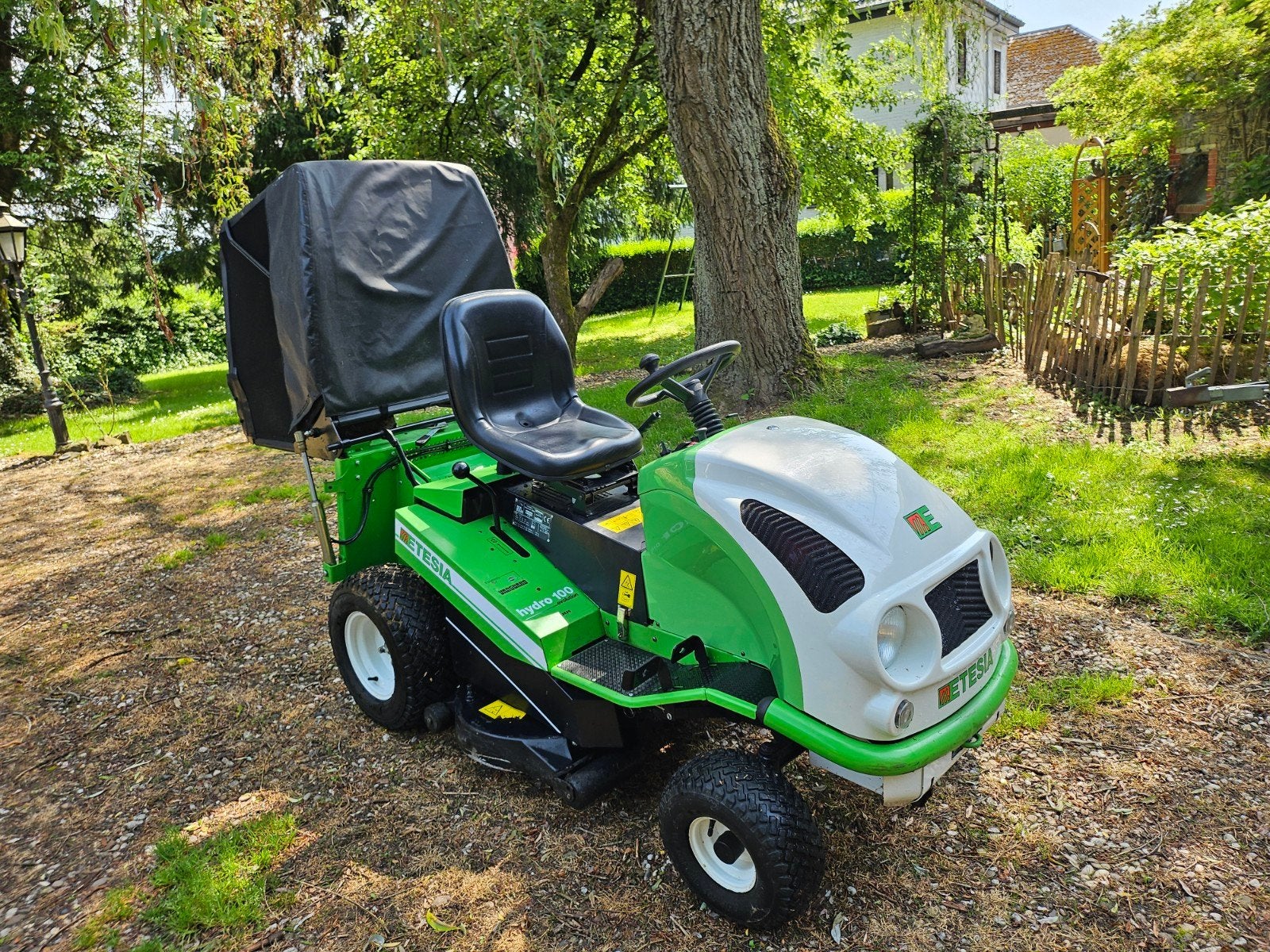 Etesia Hydro 100 Evolution Zitmaaier - 235 uur, Tuin en Terras, Grasmaaiers, Ophalen, 50 cm of meer