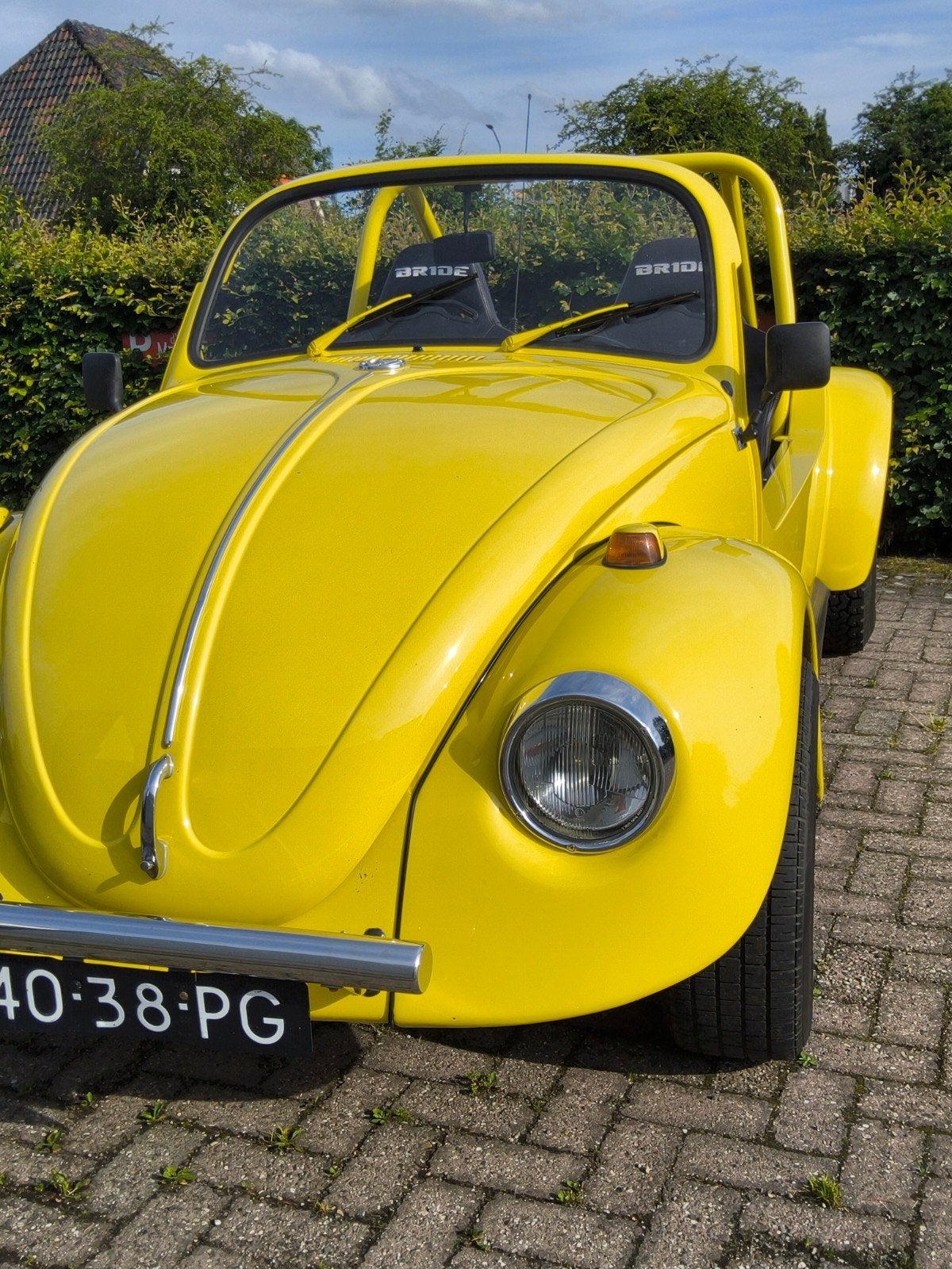 VolksWagen kever Cabriolet 1970 Geel, Auto's, Volkswagen, Particulier, Beetle (Kever), Benzine, Cabriolet, Origineel Nederlands