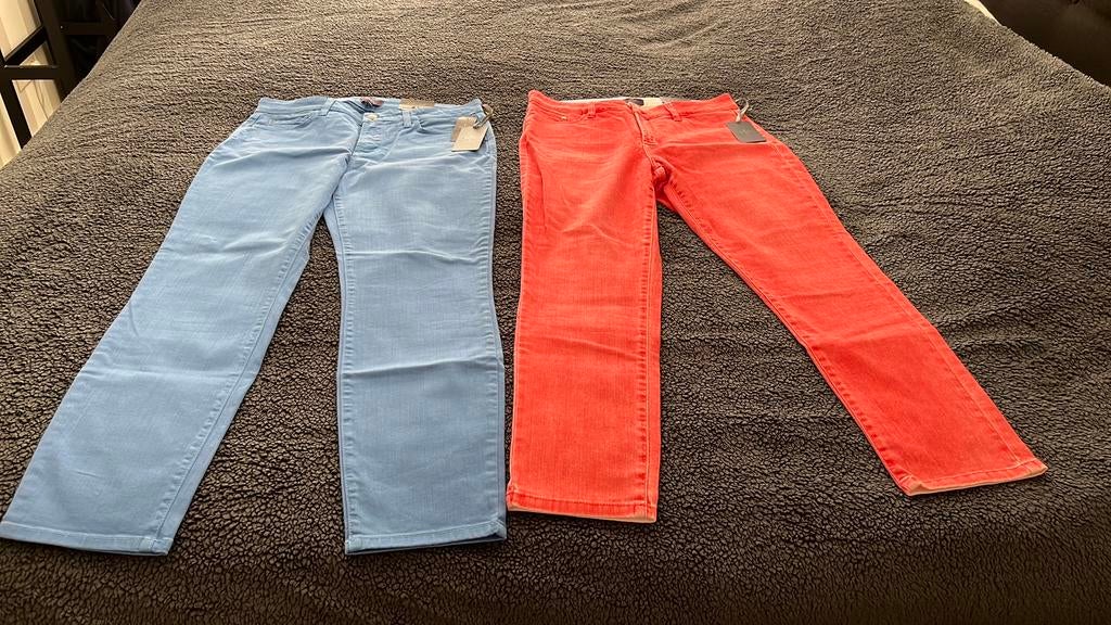 2 nieuwe NYDJ jeans maat 10, Ophalen of Verzenden, Nieuw, Blauw, W30 - W32 (confectie 38/40)