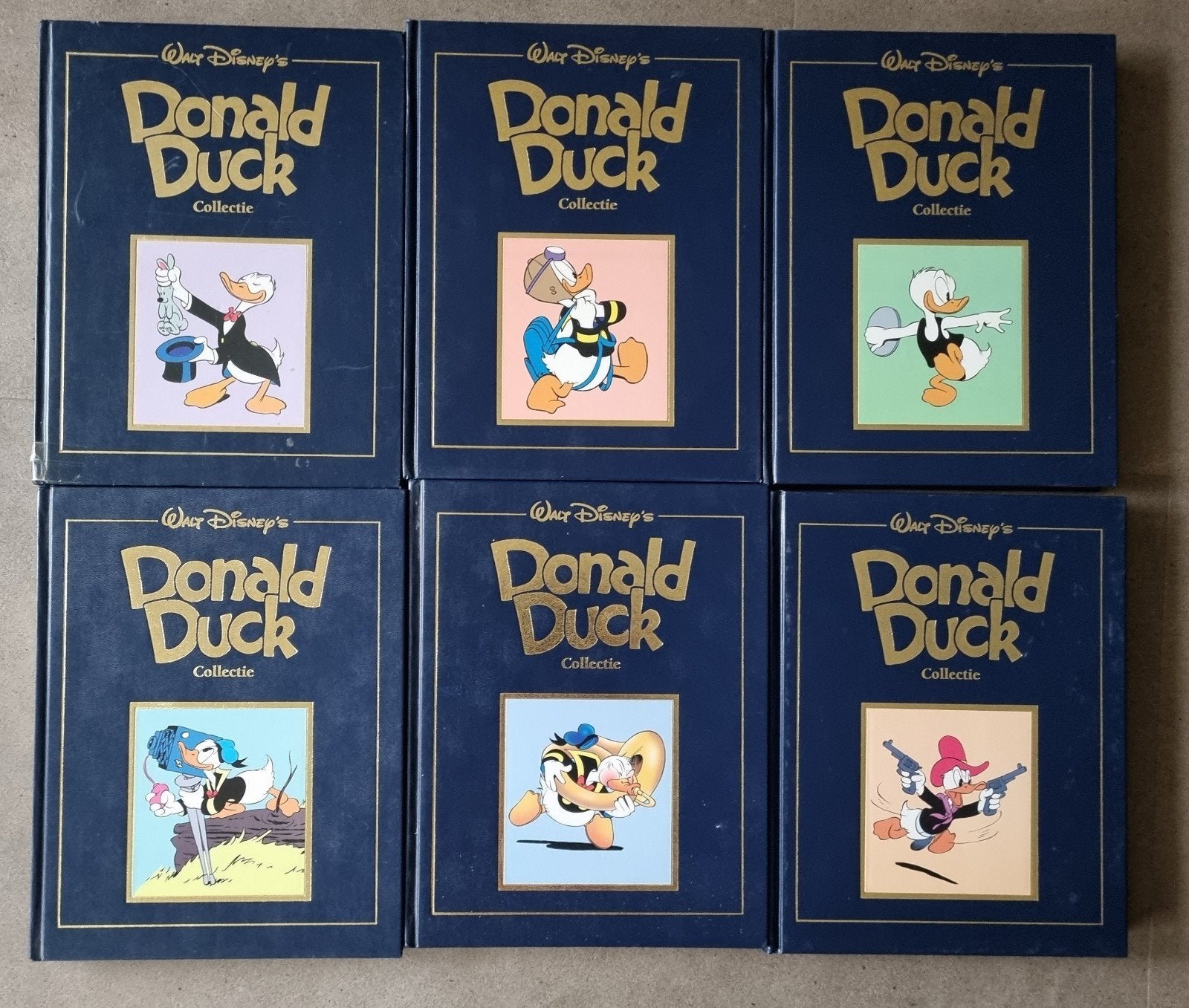 Donald Duck Collectie - 6 delen, Boeken, Meerdere stripboeken, Ophalen, Zo goed als nieuw, Walt Disney