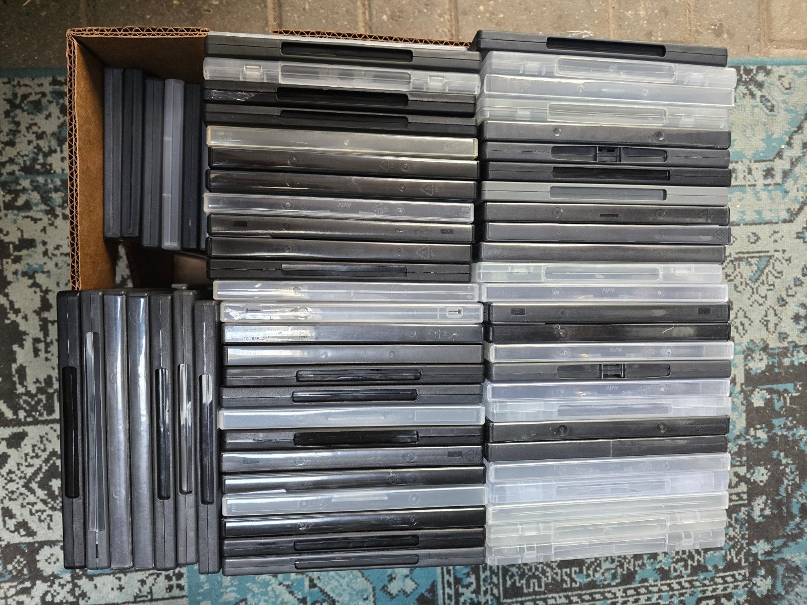 100x  lege DVD hoesjes., Cd's en Dvd's, Alle leeftijden, Ophalen of Verzenden, Gebruikt