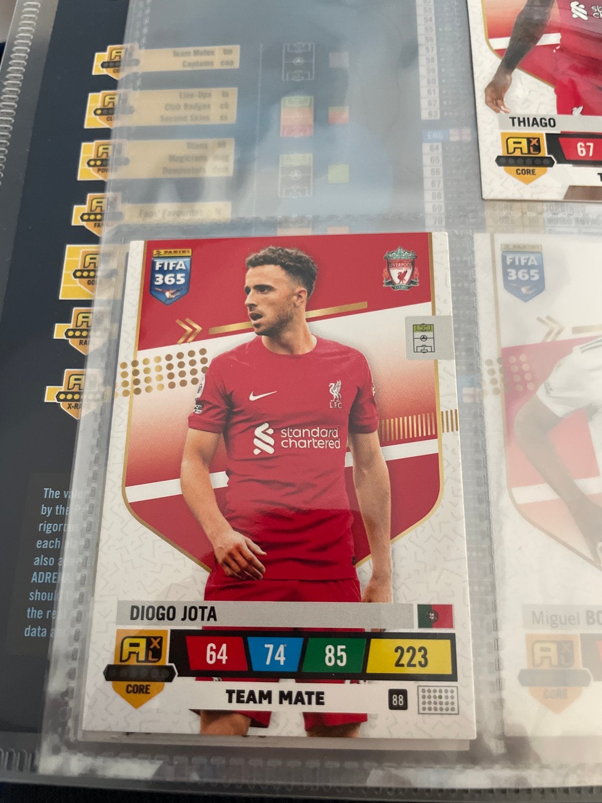 FIFA 365 Adrenalyn XL Diogo Jota Team Mate kaart, Ophalen of Verzenden, Zo goed als nieuw, Buitenlandse clubs, Spelerskaart