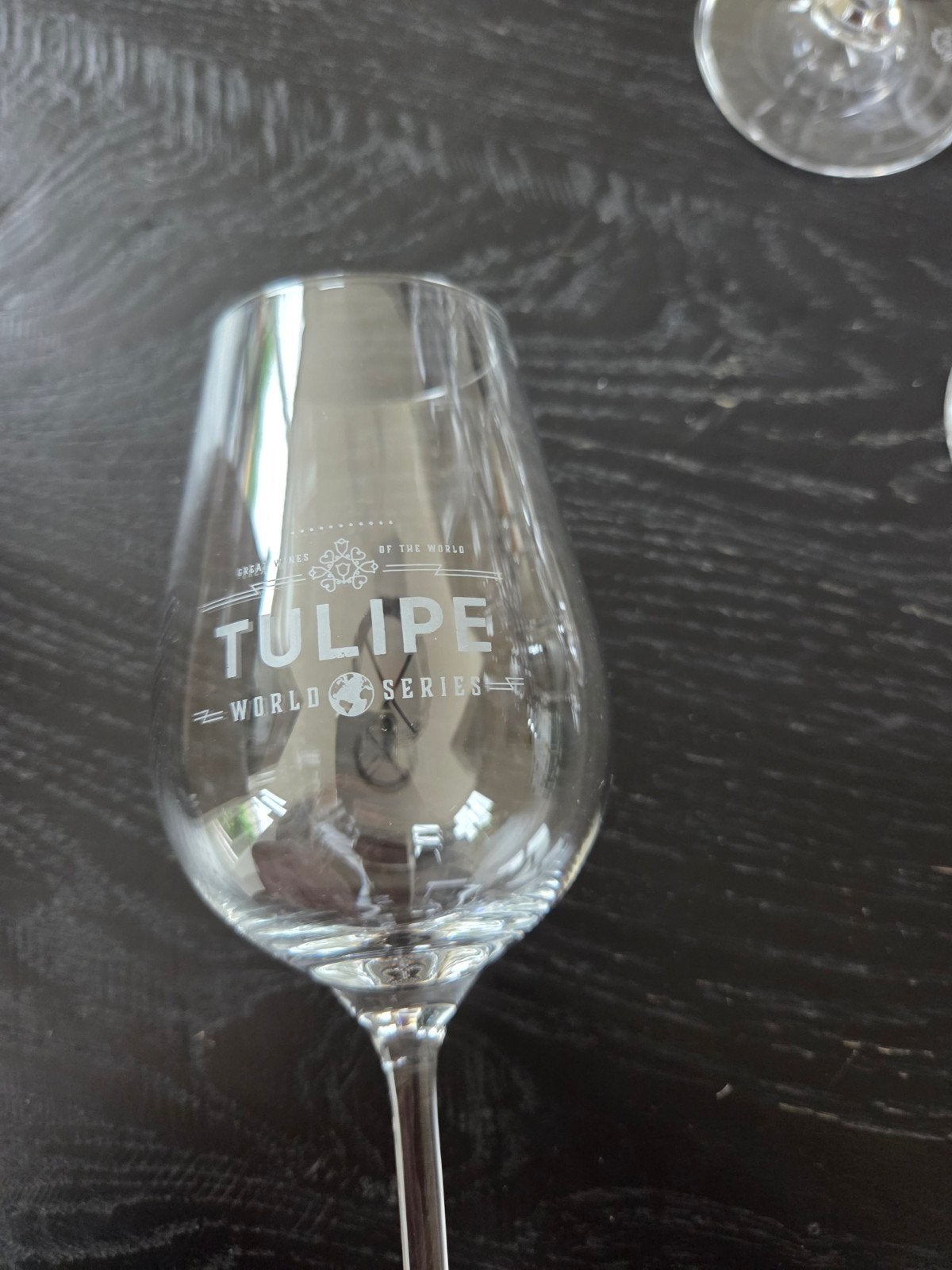 11 La Tulipe Wijnglazen - 21,5 cm, Ophalen, Gebruikt