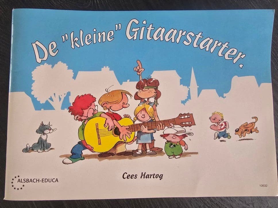 Gitaar Starter  De "kleine" Gitaarstarter, Boeken, Ophalen of Verzenden, Gelezen, Instrument, Cees Hartog