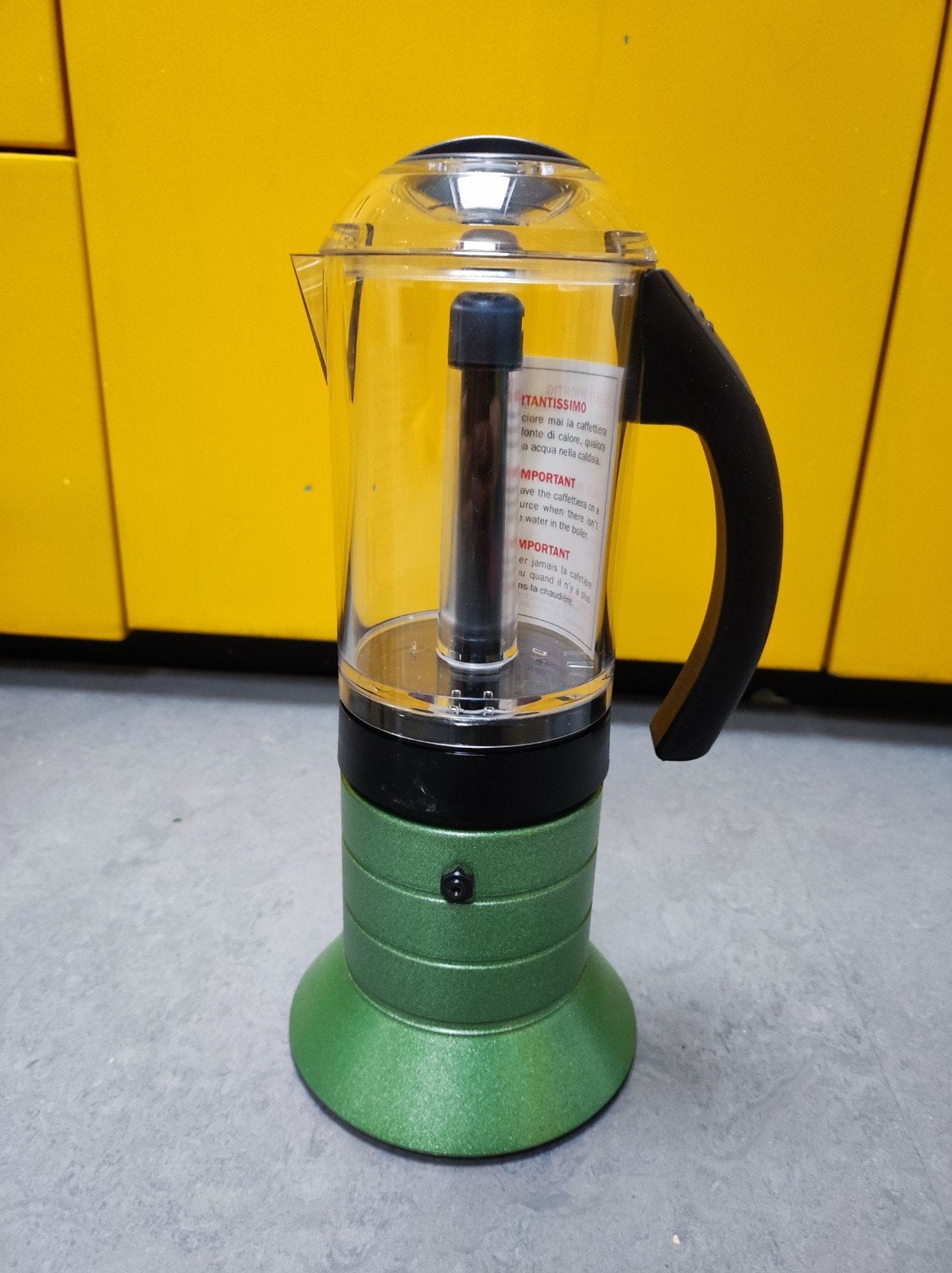 Nieuwe vintage percolator / moka van Biesse, Ophalen of Verzenden, Nieuw, Overige modellen