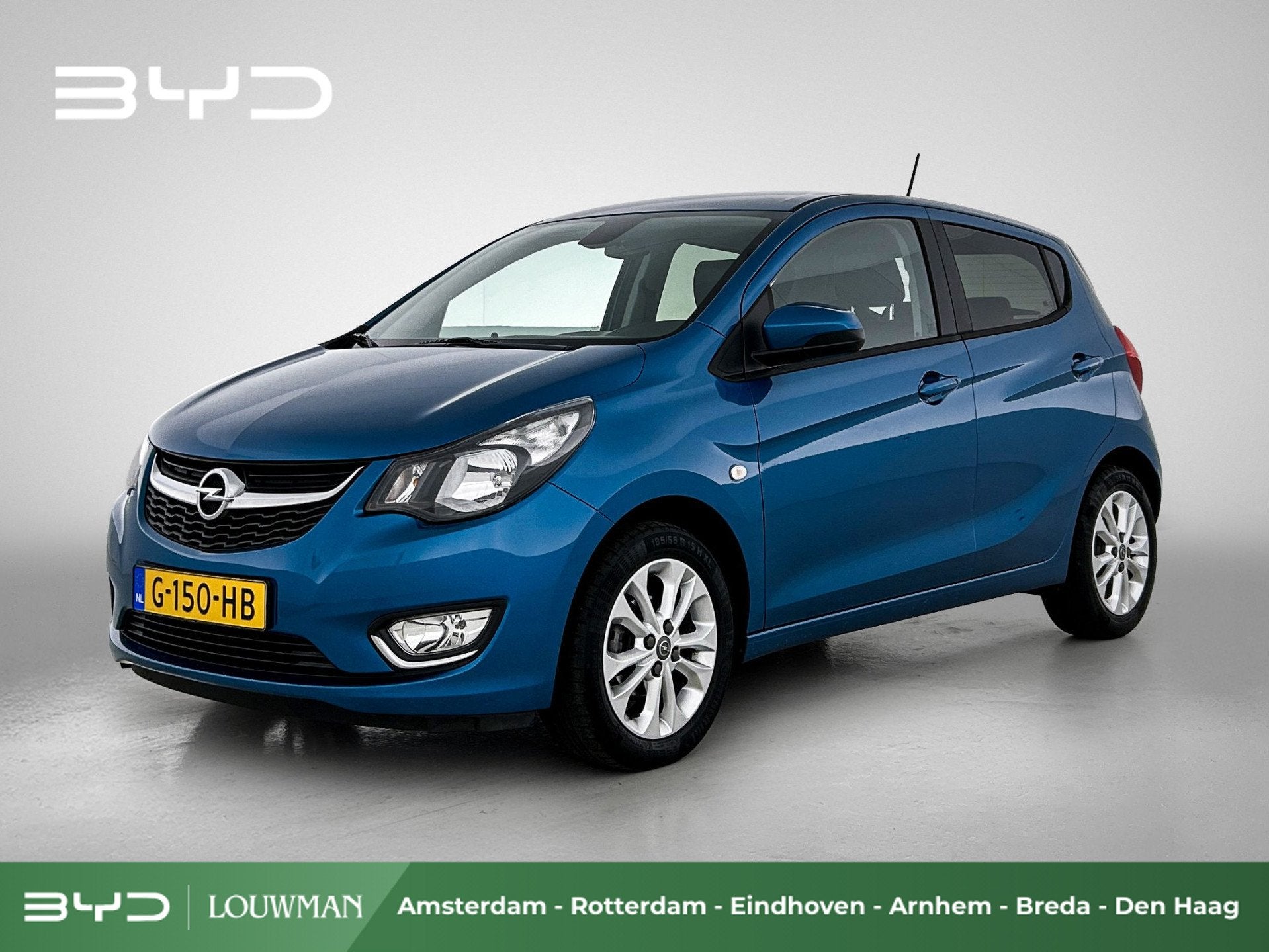 Opel KARL 1.0 ecoFLEX Innovation | 13" LMV | Navigatie | Ori, 839 kg, Stof, Gebruikt, Blauw