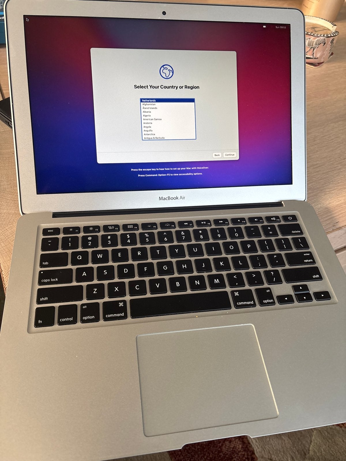 MacBook Air A1466 128GB - Batterij aan vervanging toe, Computers en Software, Gebruikt, 13 inch, Ophalen of Verzenden, 128 GB of minder