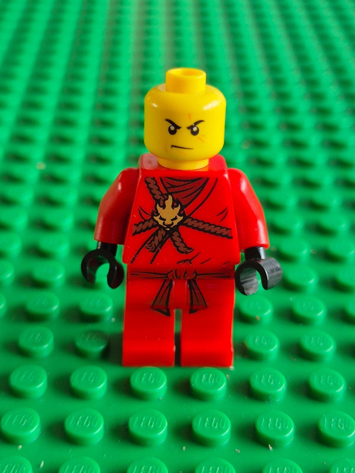 LEGO Ninjago Kai Minifiguur - Rode Ninja, Ophalen of Verzenden, Zo goed als nieuw, Overige merken