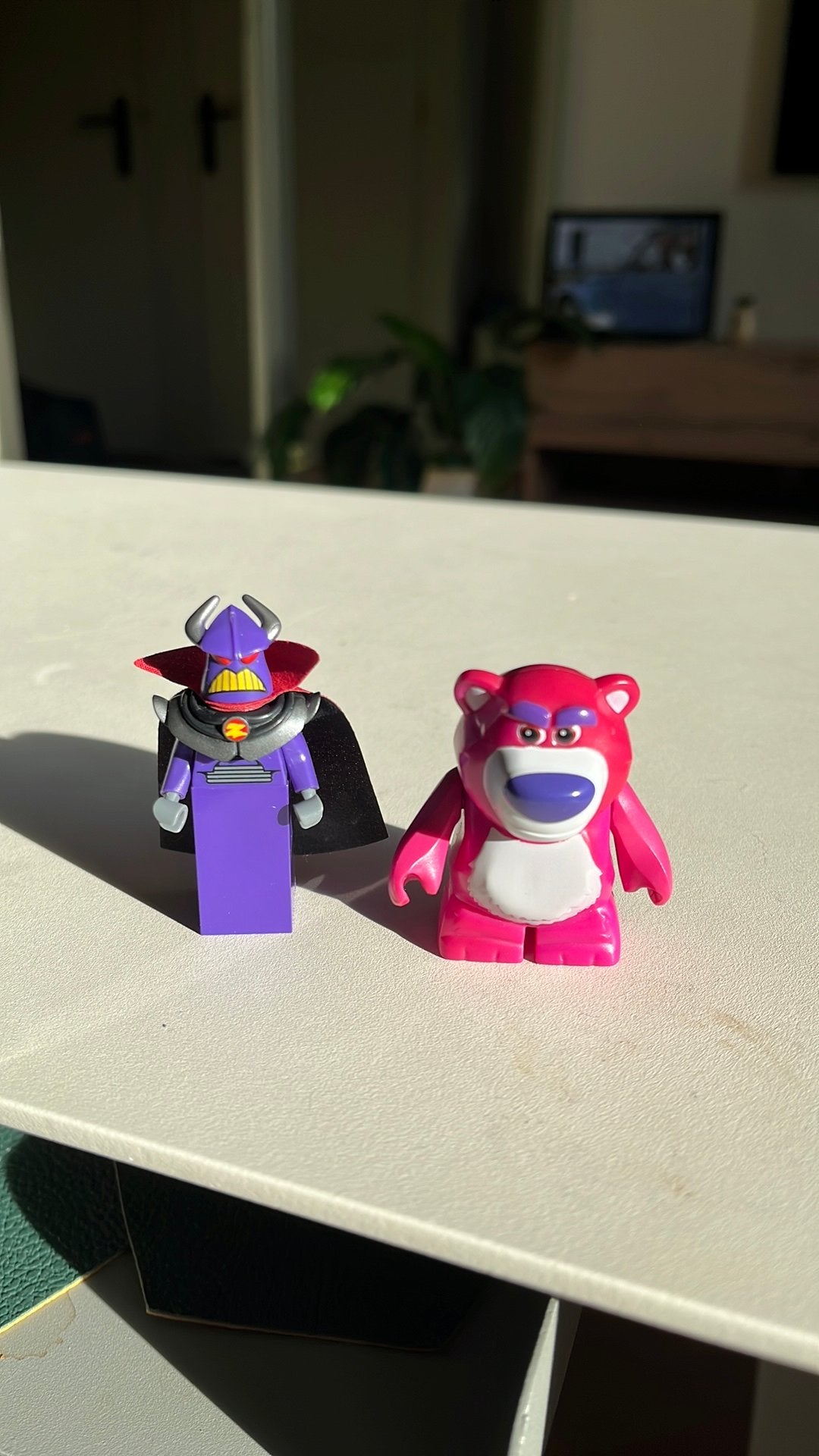 Lego toy story zurg uit 7593 en Lotso uit 7789, Ophalen of Verzenden, Zo goed als nieuw