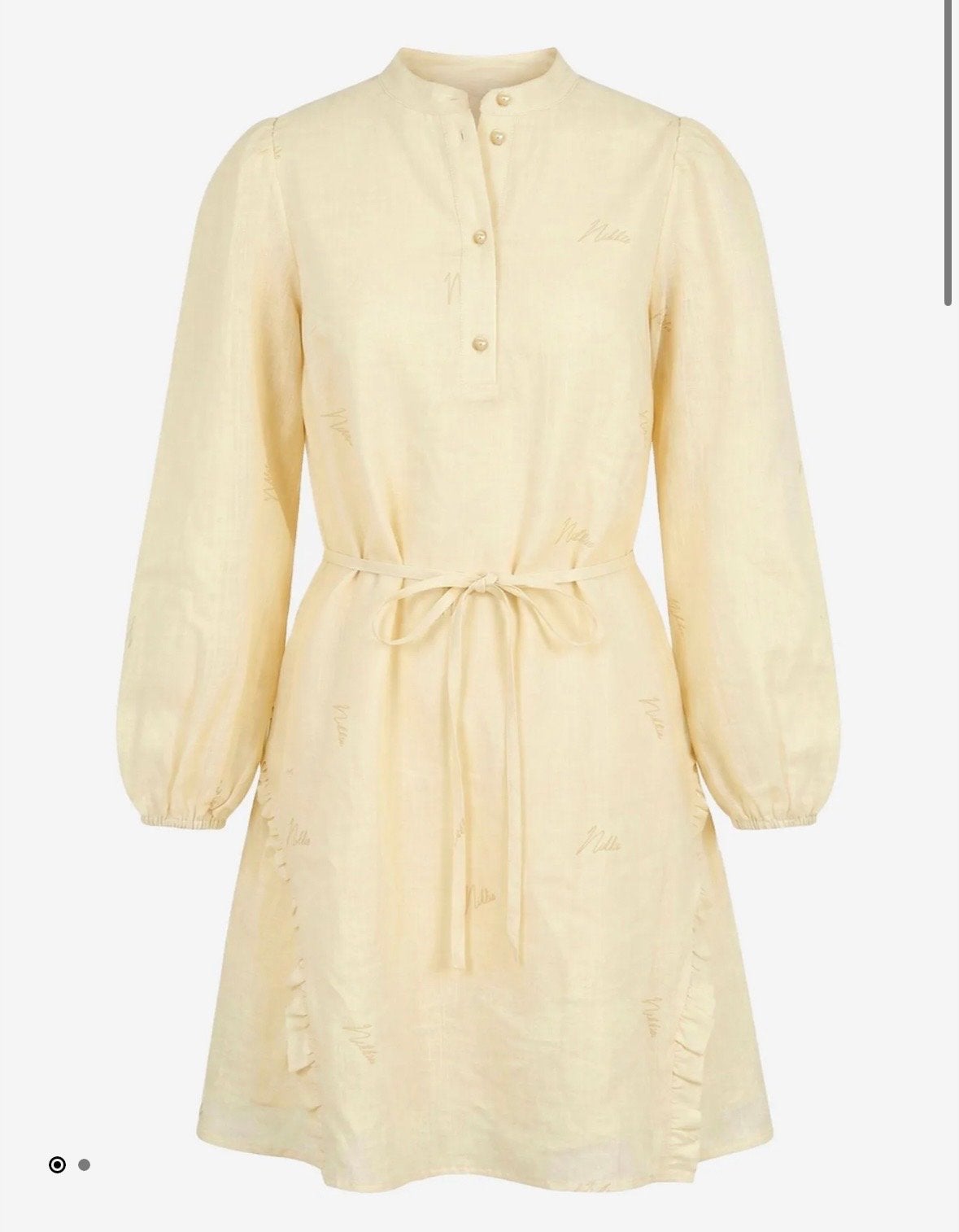 Nikkie Jurk Maat 42 - Nieuw zonder prijskaartje, Kleding | Dames, Ophalen of Verzenden, Nieuw, Maat 42/44 (L), Beige
