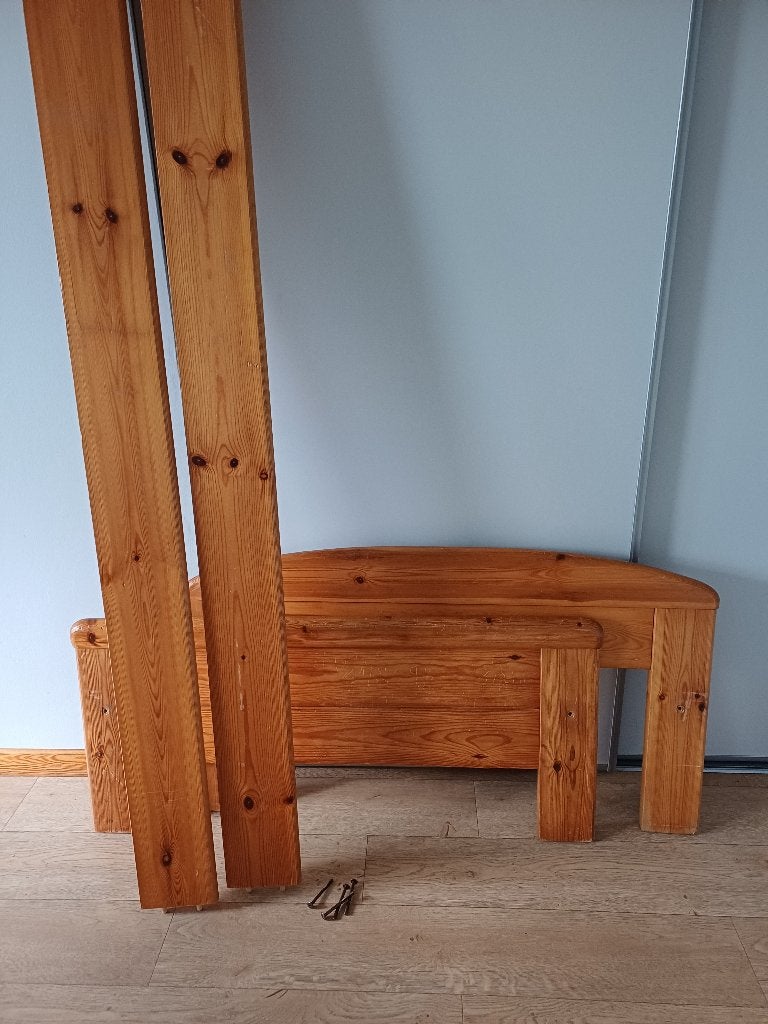 Eenpersoonsbed, Huis en Inrichting, Ophalen, Gebruikt, 90 cm, Eenpersoons