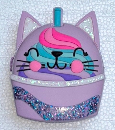 Claire's Sweetimals Cattuccino – Kawaii portemonnee, Ophalen of Verzenden, Zo goed als nieuw, Paars, Overige merken