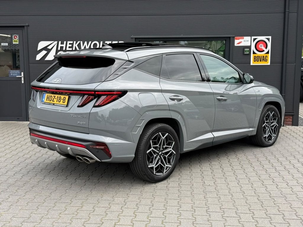 Hyundai Tucson 1.6 T-GDI N Line Sky 4WD | Panodak | 360 | St, Auto's, Automaat, 1350 kg, Gebruikt, Euro 6