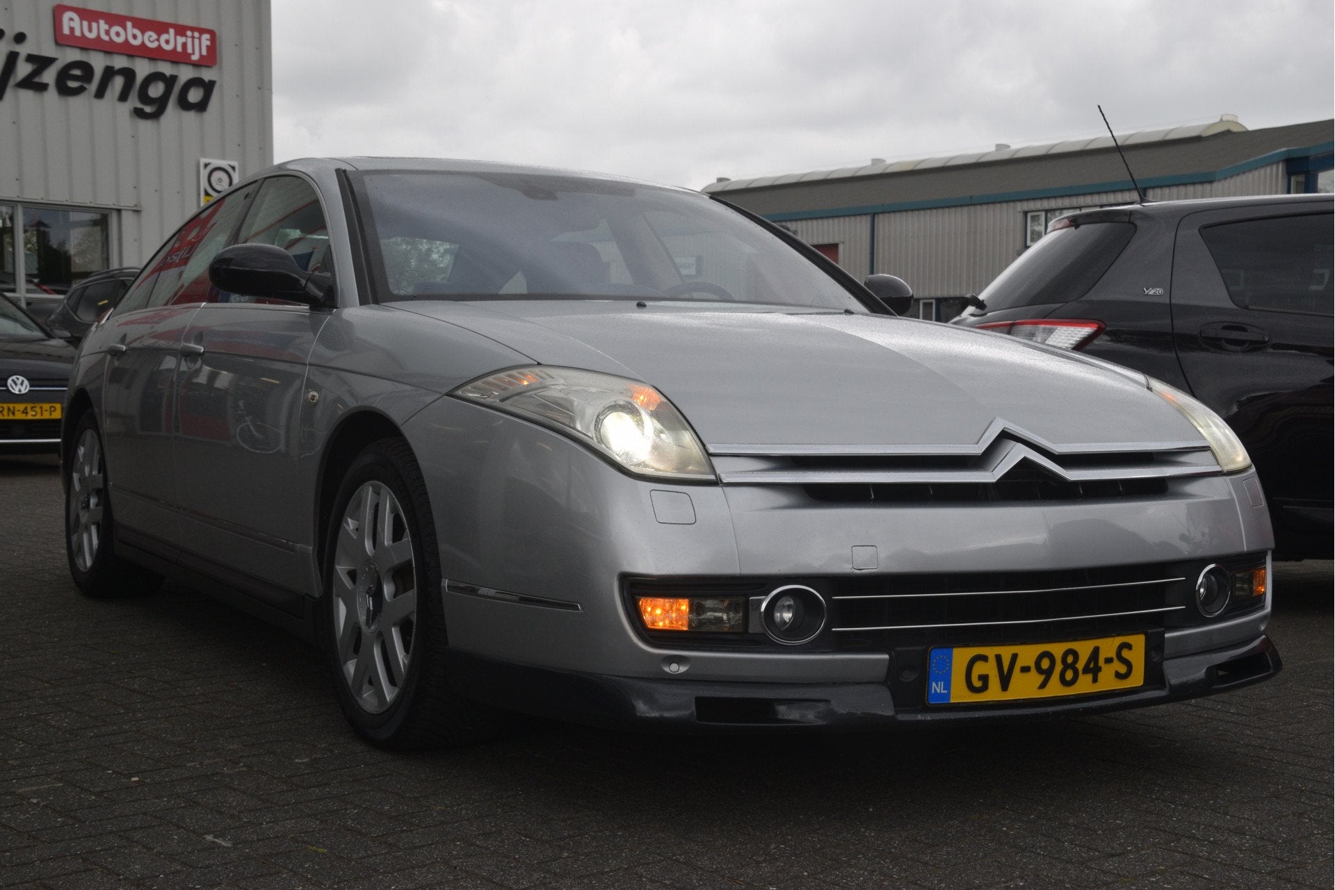 Citroën C6 3.0 V6 Exclusive Navi | open dak | Head-up | Xen, Gebruikt, Zwart, C6, Leder