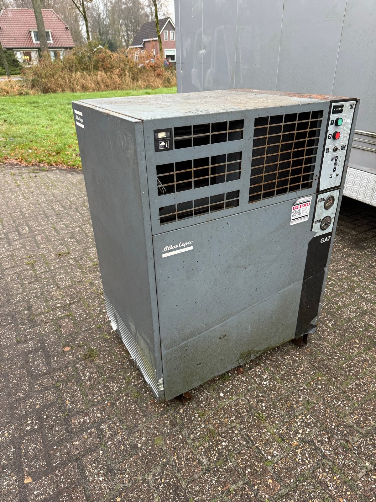 Atlas Copco GA7 Schroefcompressor 380V - Werkend Gedemonteer, Ophalen of Verzenden, O, O, O
