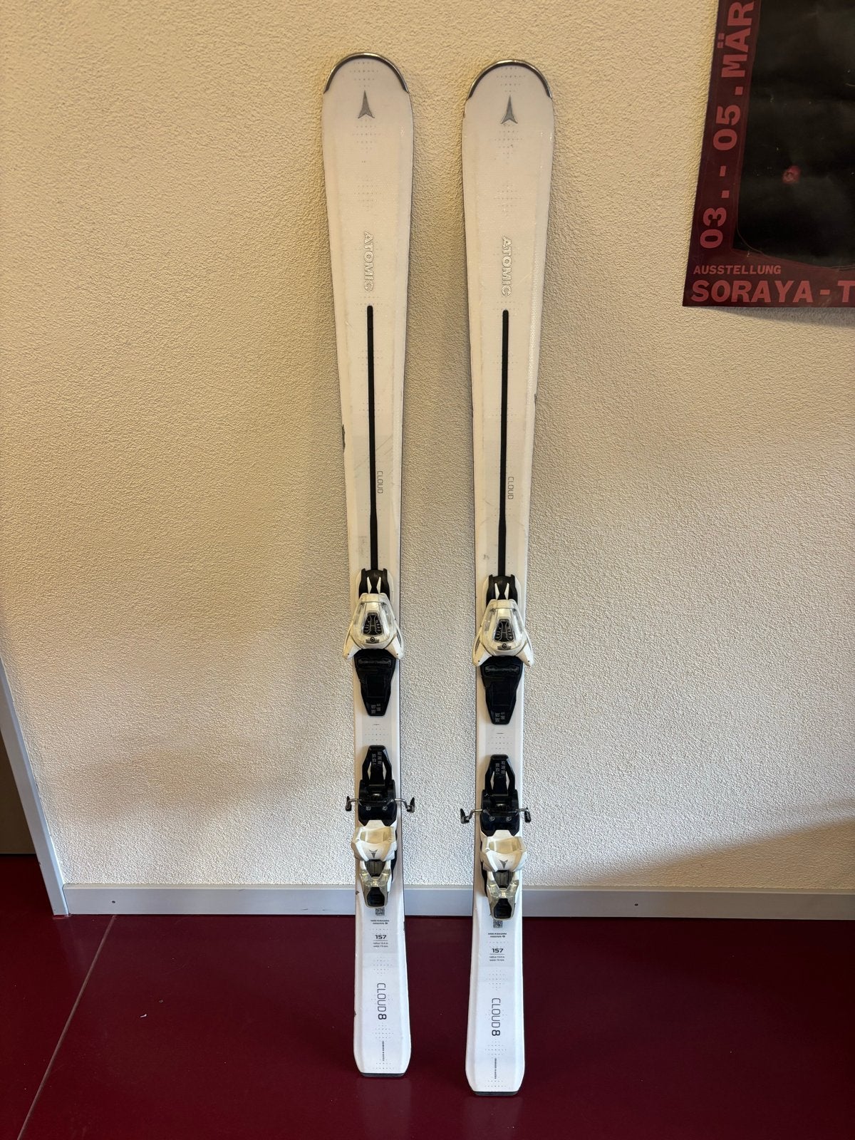 Atomic Cloud 8 Ski's 157cm - Goed onderhouden, Ophalen, 140 tot 160 cm, Gebruikt, Atomic