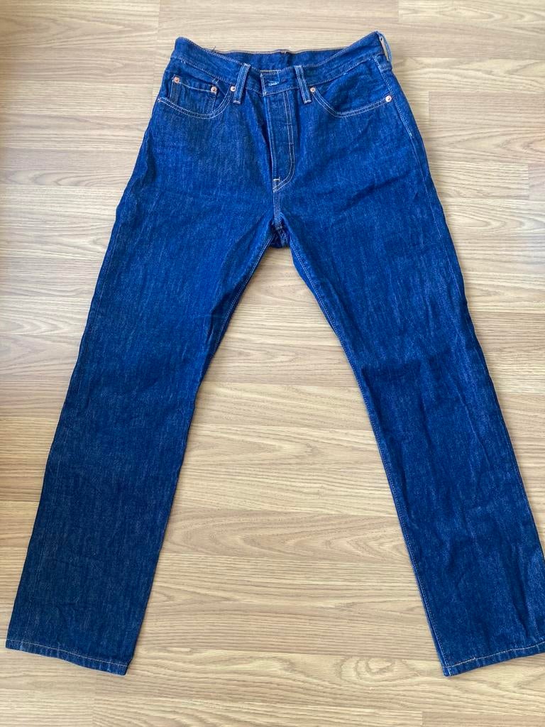 Levis 501 Premium Red Tab maat 29 x 30, Ophalen of Verzenden, Zo goed als nieuw, Blauw, W32 (confectie 46) of kleiner