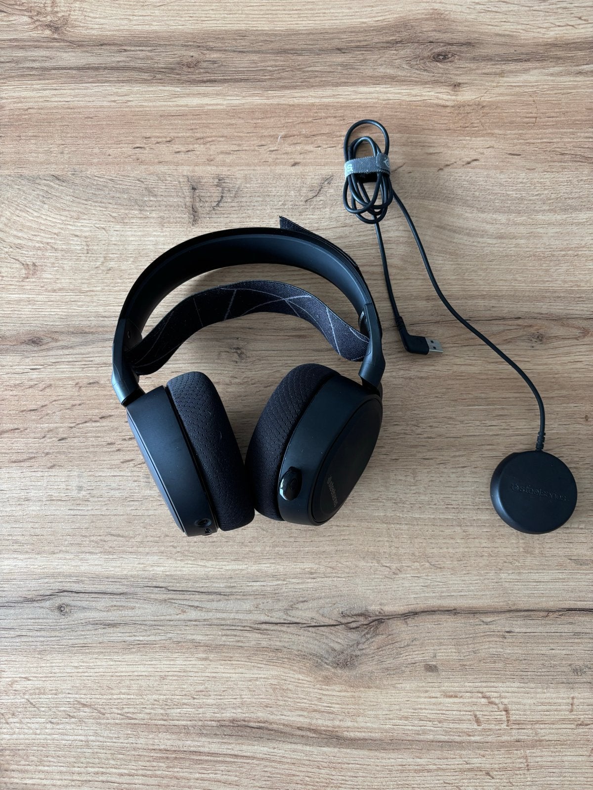 Steelseries Arctis 9 - Draadloze Gaming Headset, Overige merken, Gebruikt, Ophalen of Verzenden, Over oor (circumaural)