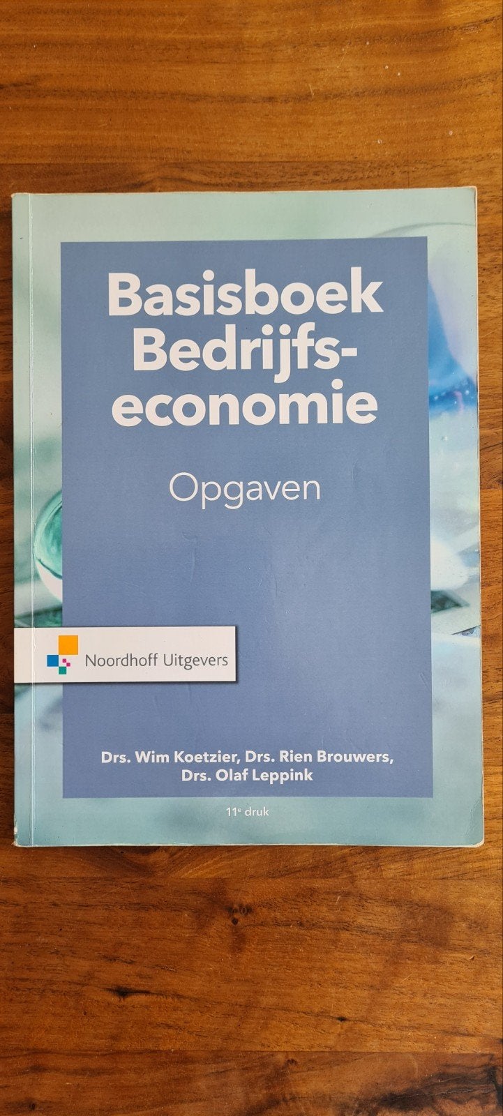 Basisboek Bedrijfseconomie Opgaven - 11e druk, Zo goed als nieuw, Gamma, Wim Koetzier, Rien Brouwers, Olaf Leppink, HBO