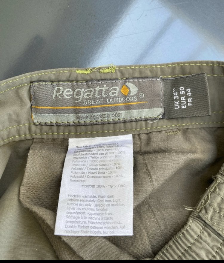 Regatta outdoor broek wandel broek afritsbroek maat 50, Ophalen of Verzenden, Kleding