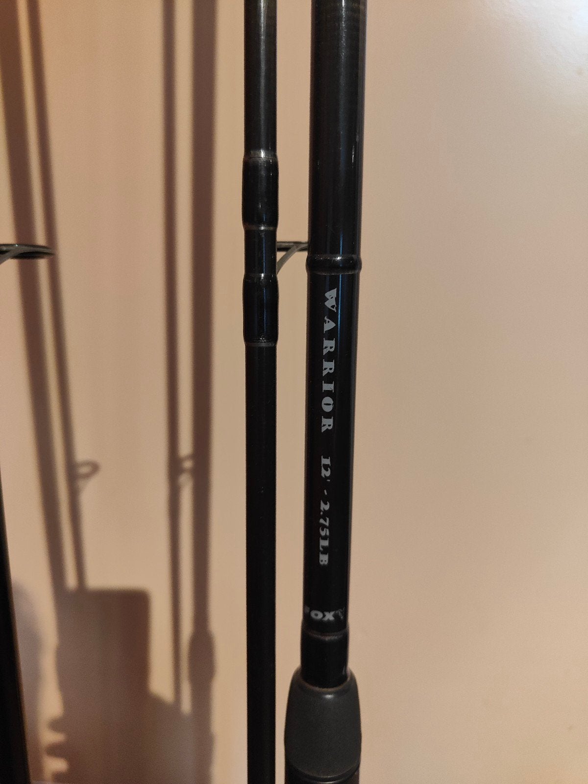 Fox Warrior  12ft 2.75lb, Watersport en Boten, Hengelsport | Algemeen, Ophalen, Gebruikt, Werphengel