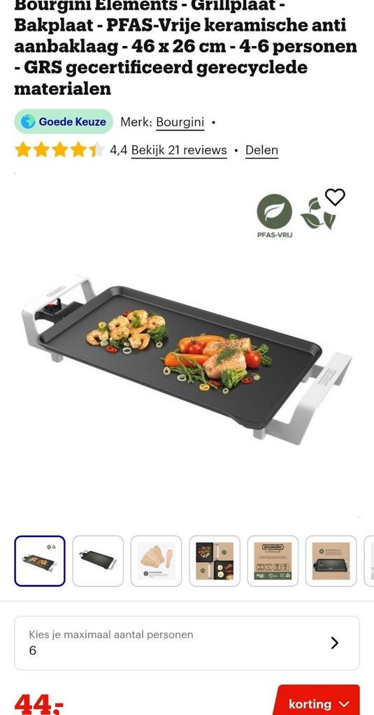 Bourgini Tafelgrill - Perfect voor gezellige avonden!, Industrieweg 42, 4181 CE Waardenburg, Netherlands, Bourgini, Ophalen of Verzenden