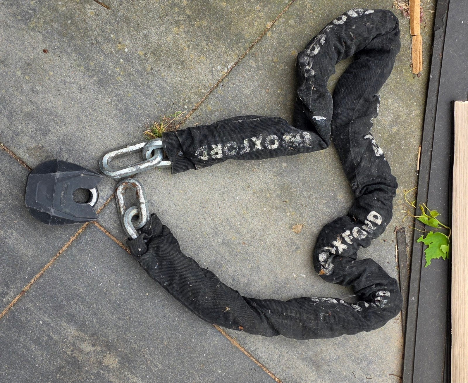Zwaar Oxford motor hangslot inclusief 1 sleutel, Motoren, Accessoires | Sloten, Ophalen, Gebruikt