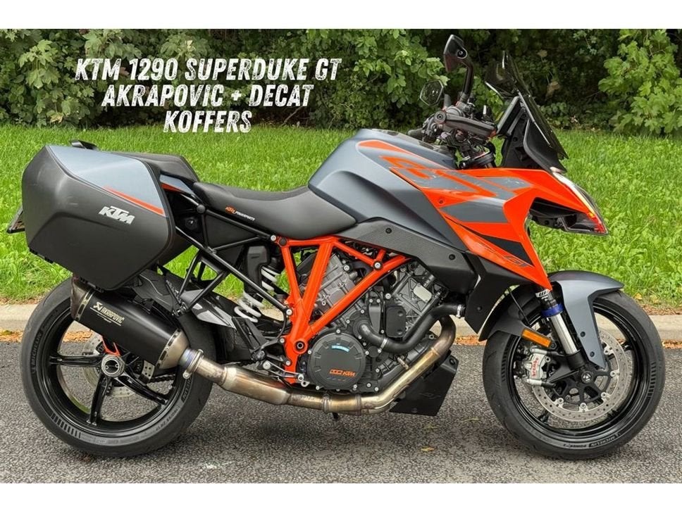 KTM 1290 SUPERDUKE GT | Koffers | Akrapovic!, Motoren, 2 cilinders, KTM, Motorrijbewijs A, Bedrijf