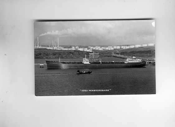scheepvaart-foto/kaart-esso pembrokshire, Ophalen of Verzenden, Zo goed als nieuw, Boek of Tijdschrift
