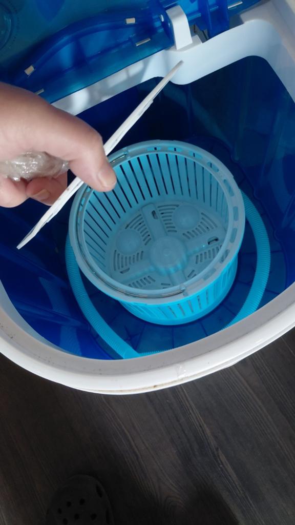 Handige camping wasmachine, Minder dan 4 kg, Ophalen of Verzenden, Minder dan 1200 toeren, Minder dan 85 cm