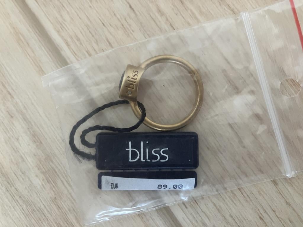 Ring Bliss paars, Overige materialen, 19 tot 20, Paars, Nieuw
