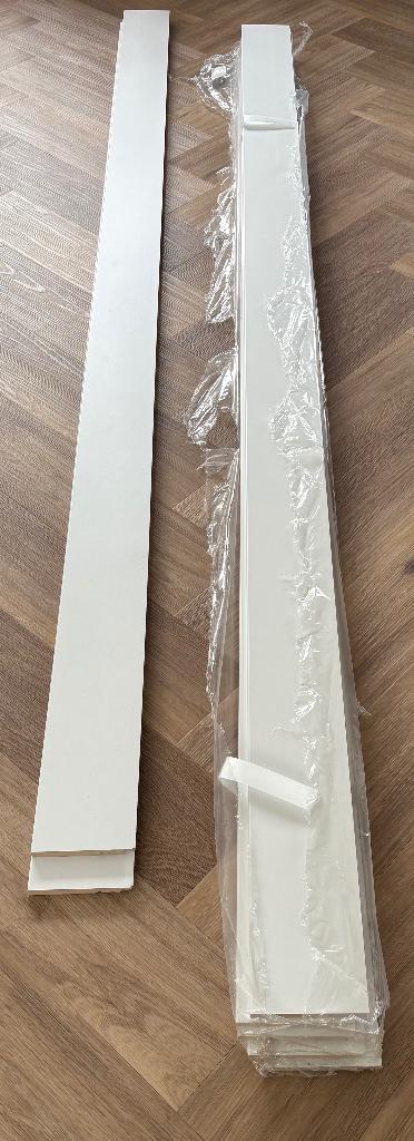 Witte hoge plinten 14x120x2400, Ophalen, Nieuw, Mdf, 200 tot 250 cm
