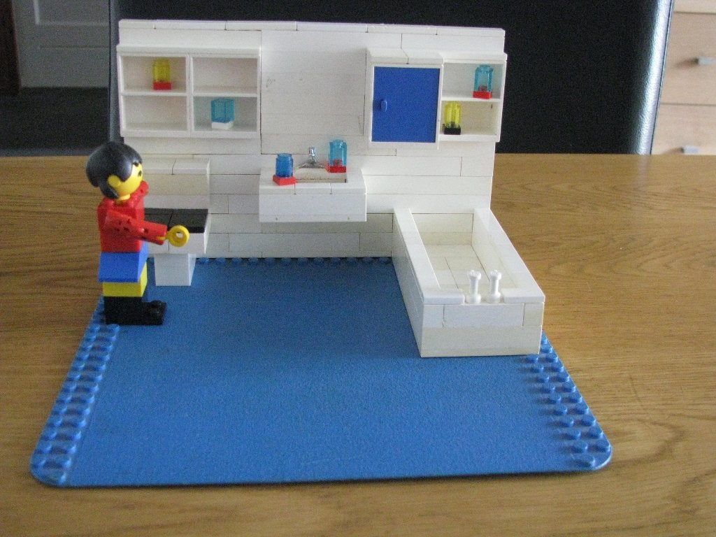 Lego set 265. Badkamer. { vintage }, Gebruikt, Overige thema's, Lego, Overige typen