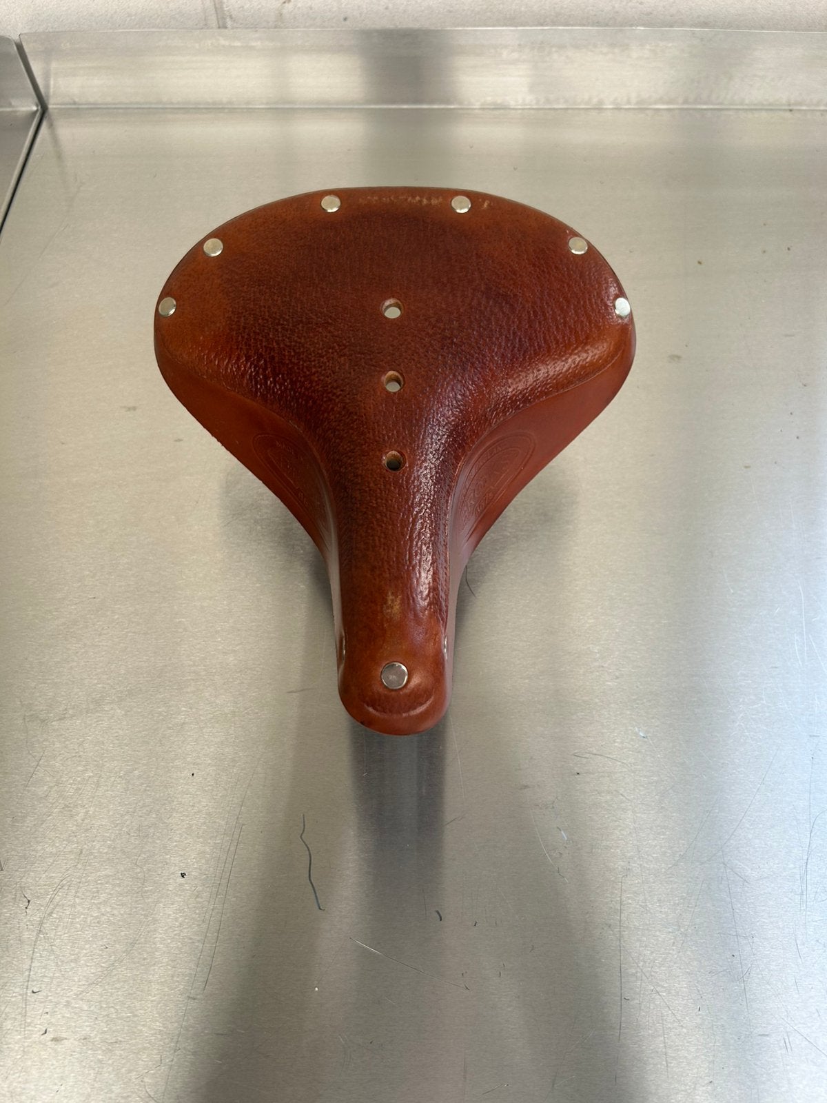 Brooks B67 fiets Zadel, Ophalen, Zo goed als nieuw, Zadel, Leer