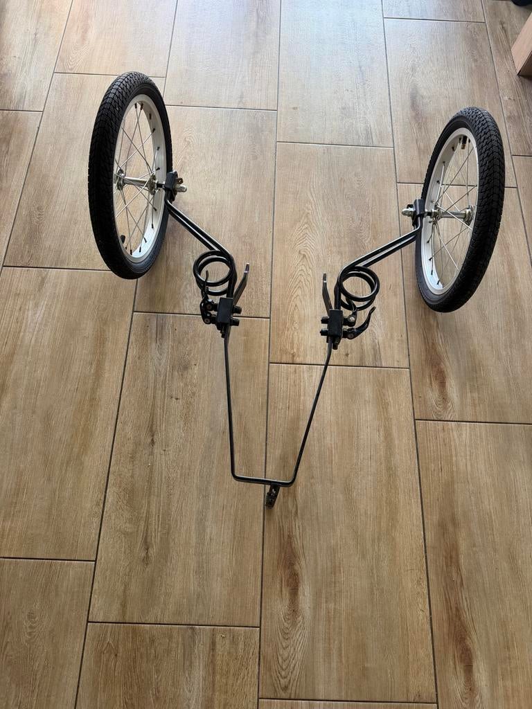 Swinging Wheels zijwielen voor extra stabiliteit (ook e-bike, Ophalen, Zo goed als nieuw, 80 kg of meer