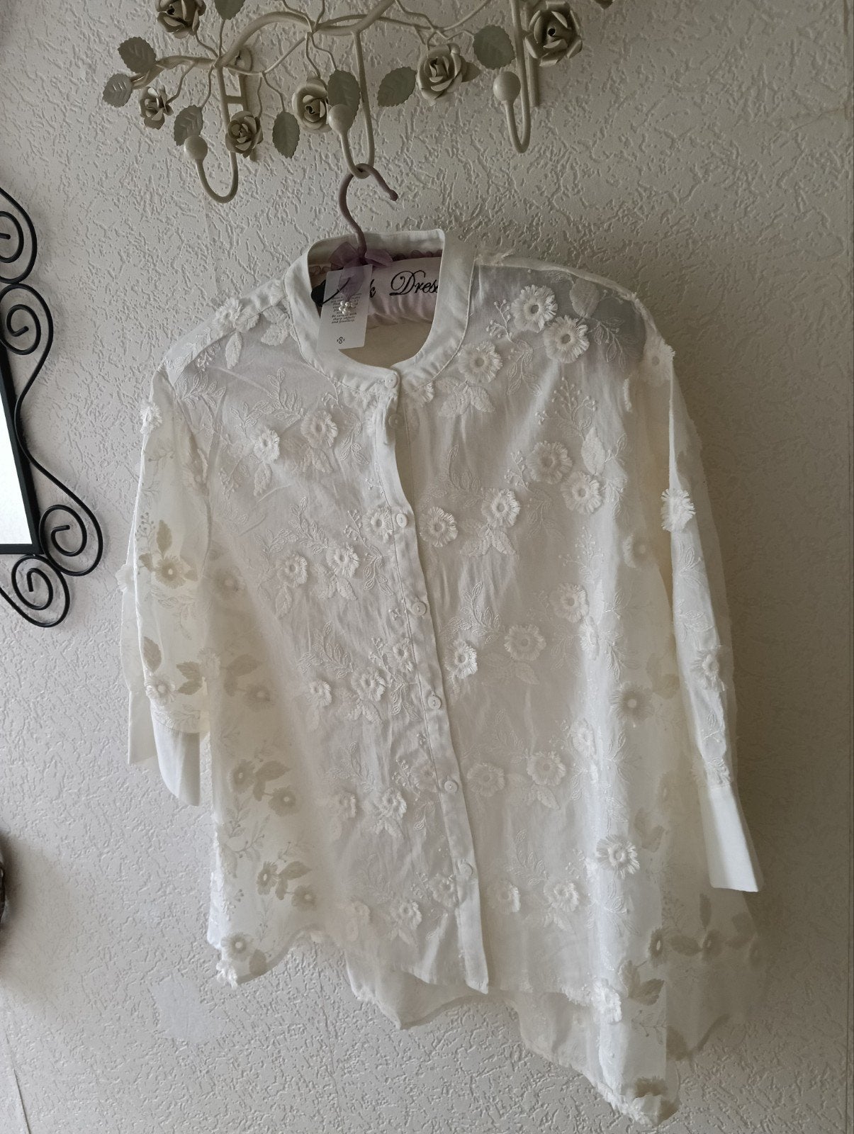Gloednieuwe Summum blouse met kaartjes - Maat 36, Summum, Ophalen of Verzenden, Nieuw, Maat 36 (S)