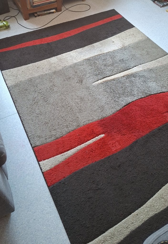 Mooi tapijt wel met gebruikssporen, Ophalen, Gebruikt, Meerkleurig, Overige materialen