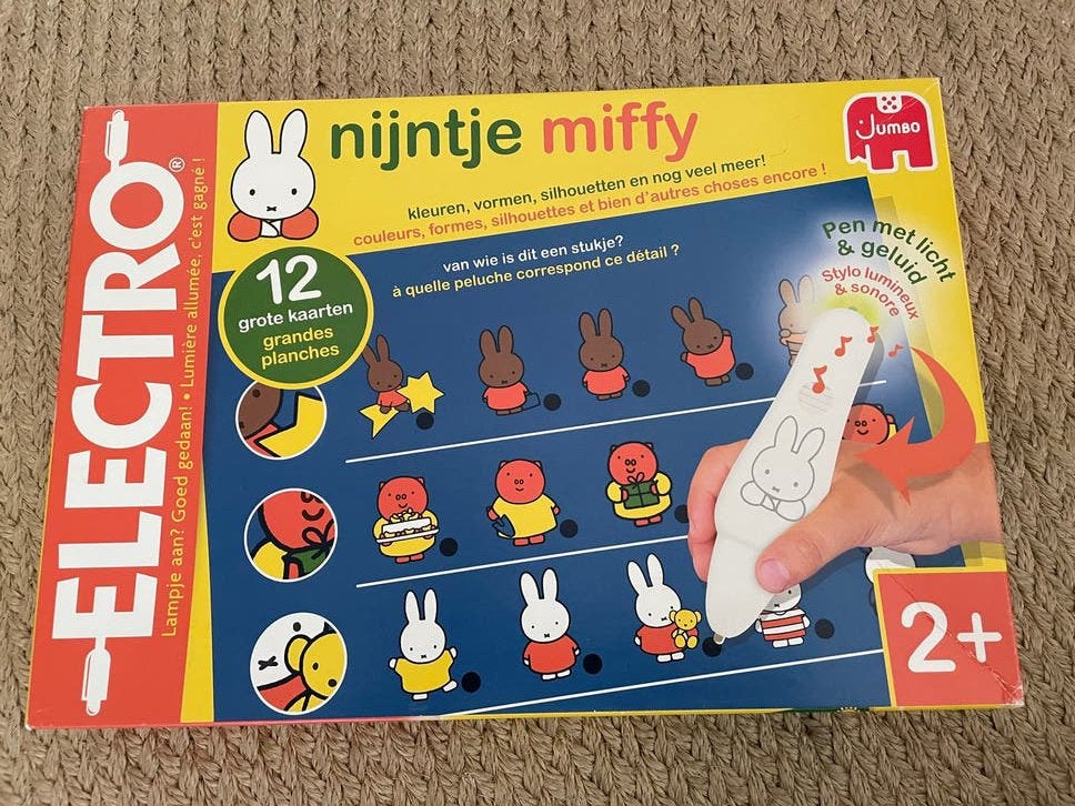 Electro Nijntje 2 + jaar spel Nieuw Jumbo, Ophalen of Verzenden, Zo goed als nieuw