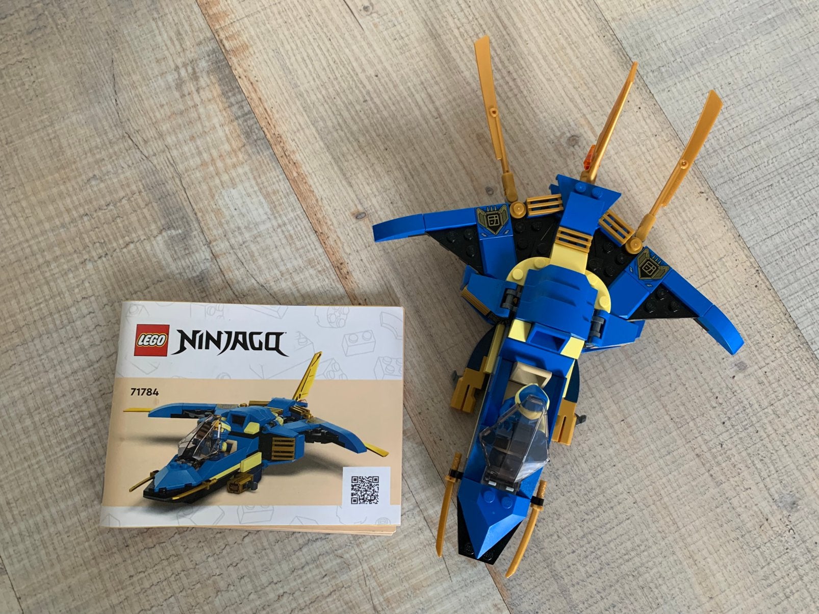 Lego ninjago 71784, Ophalen of Verzenden, Zo goed als nieuw