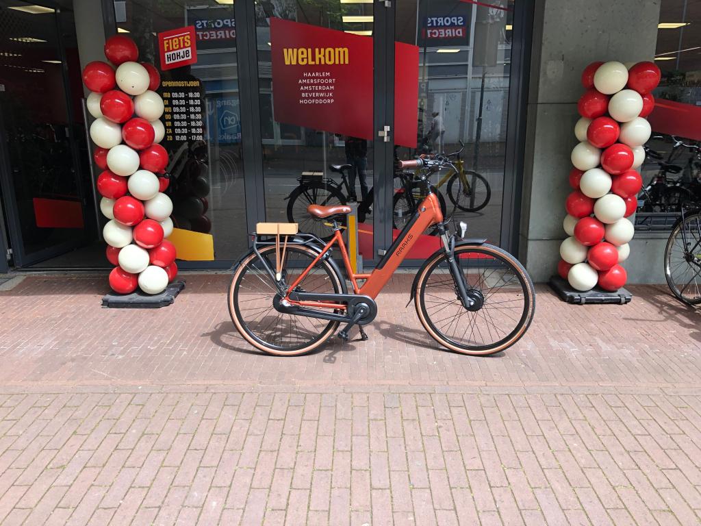 Fietshokje Raaks: Raaks Belton Oranje E-Bike Nieuw!!, Niet ingevuld, Nieuw, 50 km per accu of meer, Niet ingevuld
