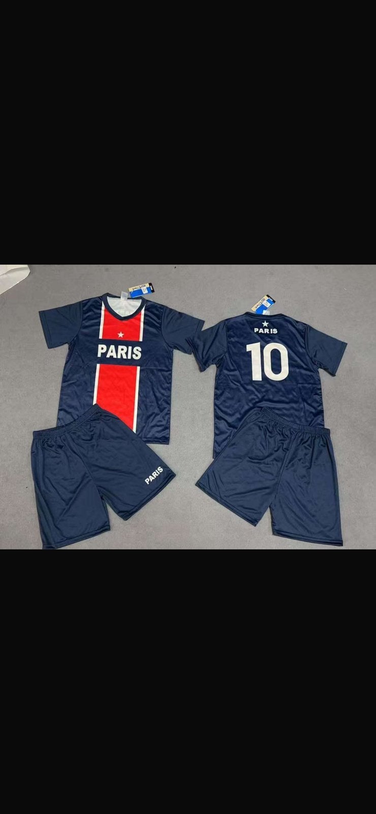Voetbal tenue paris, Maat XS of kleiner, Ophalen of Verzenden, Nieuw