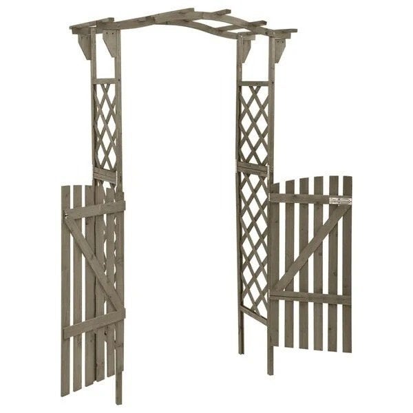 DEAL | Pergola met poort rozenboog hekje tuinboog! GRATIS BE, Met poort, Verzenden, Nieuw, Tuinhek