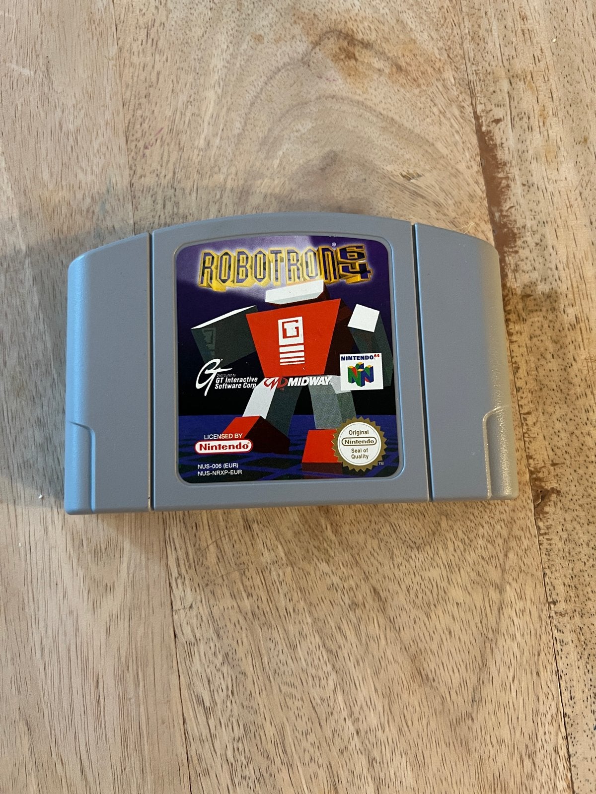 Robotron 64 - Nintendo 64 (N64) Game Cartridge, Gebruikt, Shooter, 1 speler, Ophalen of Verzenden