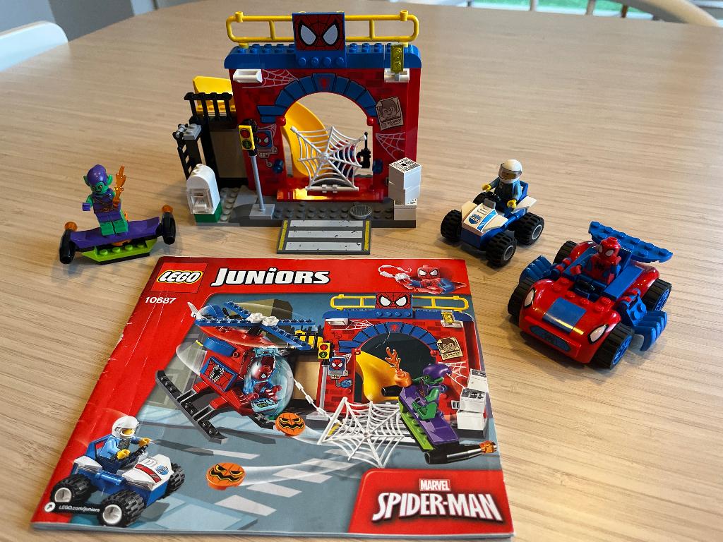 Lego Juniors - 10687 - Spider-Man schuilplaats, Inclusief minifiguren, Marvel, Lego, Ophalen of Verzenden