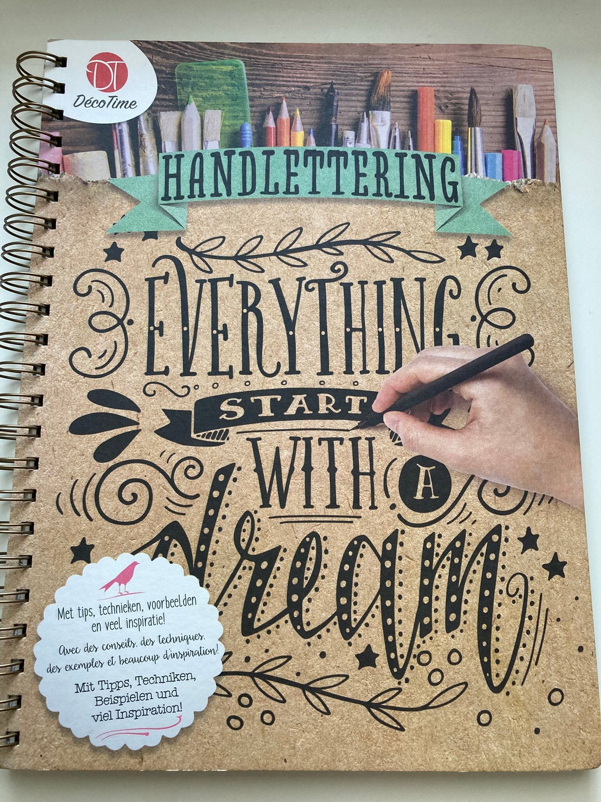 Handlettering - nieuw! Creatief doe boek, Ophalen of Verzenden, Nieuw, Boek of Gids