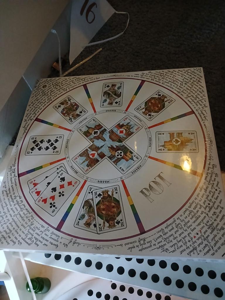 Uniek Schilderij voor Kaartfan  nieuw, Ophalen of Verzenden, Zo goed als nieuw